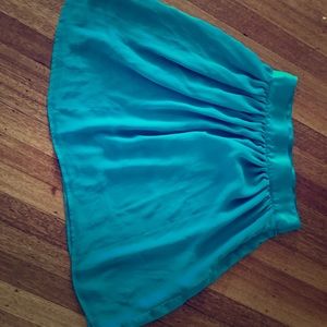 Teal Skirt